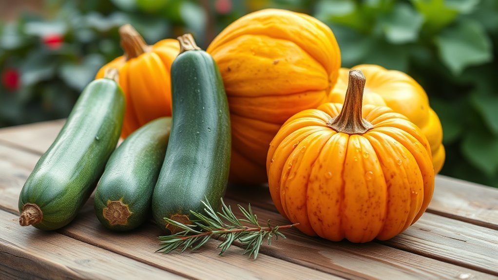 squash types and carb content