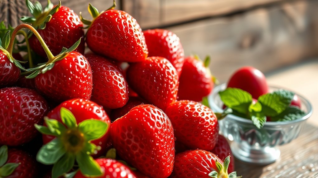 strawberries lower carb option