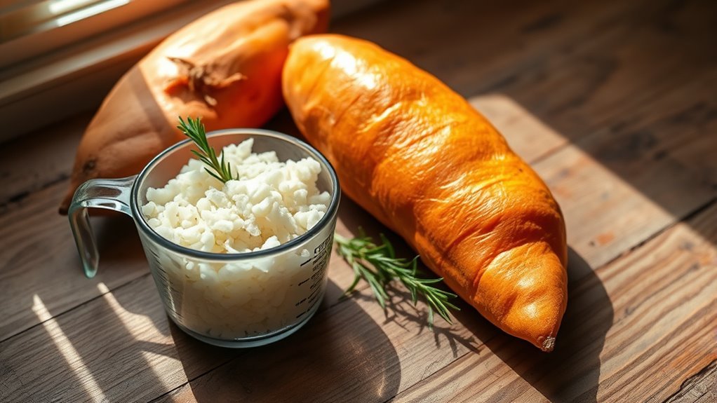 sweet potatoes and keto