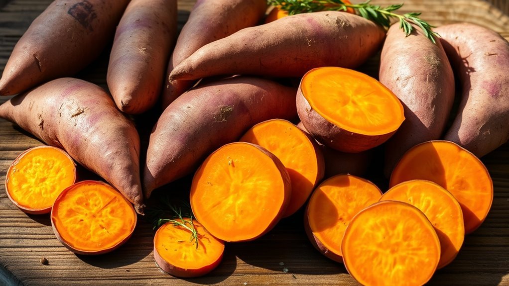 sweet potatoes nutritional analysis