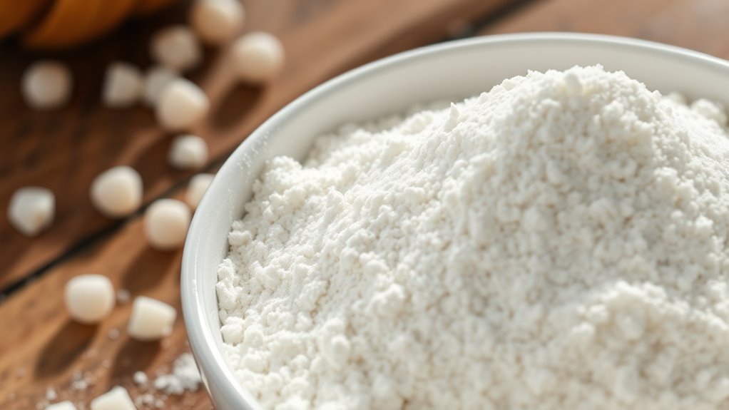 tapioca flour high carbs