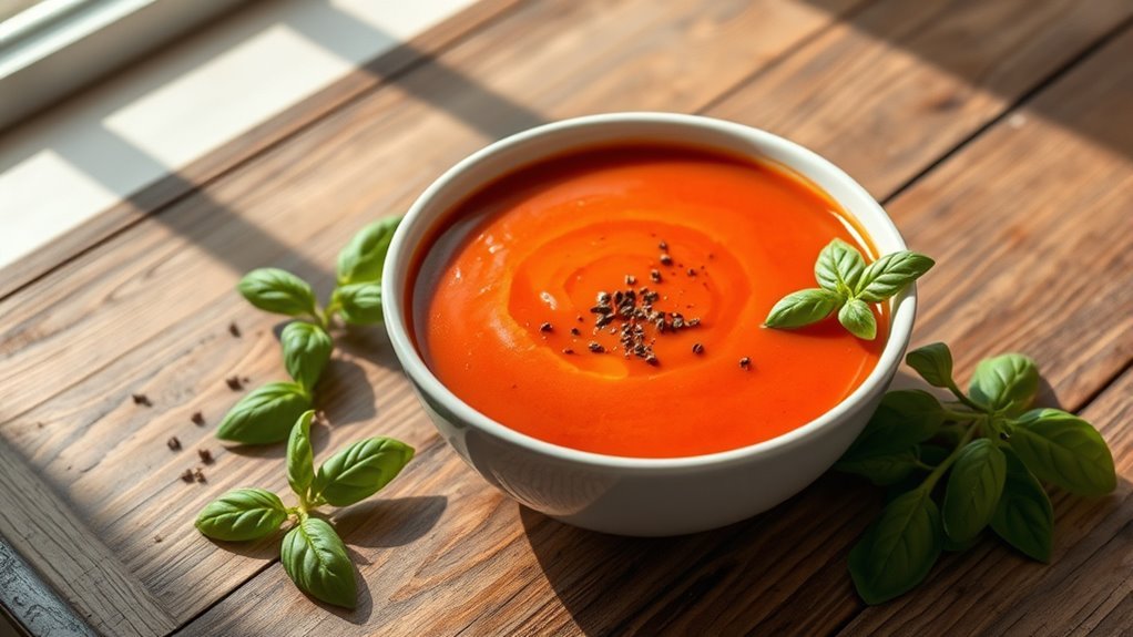 tomato soup nutritional analysis