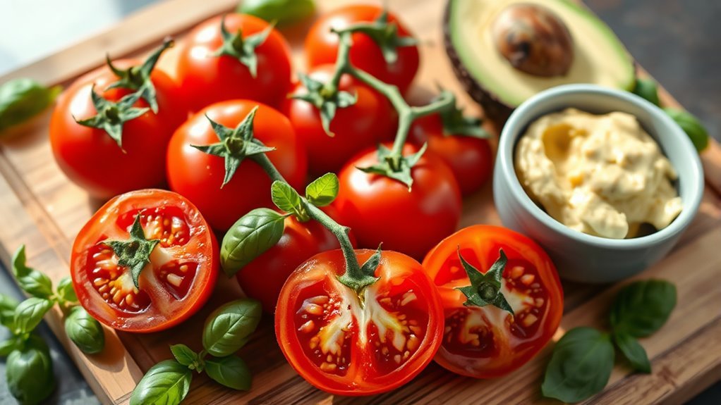 tomatoes allowed on keto