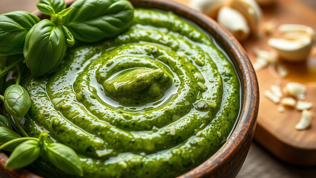 traditional pesto ingredient breakdown