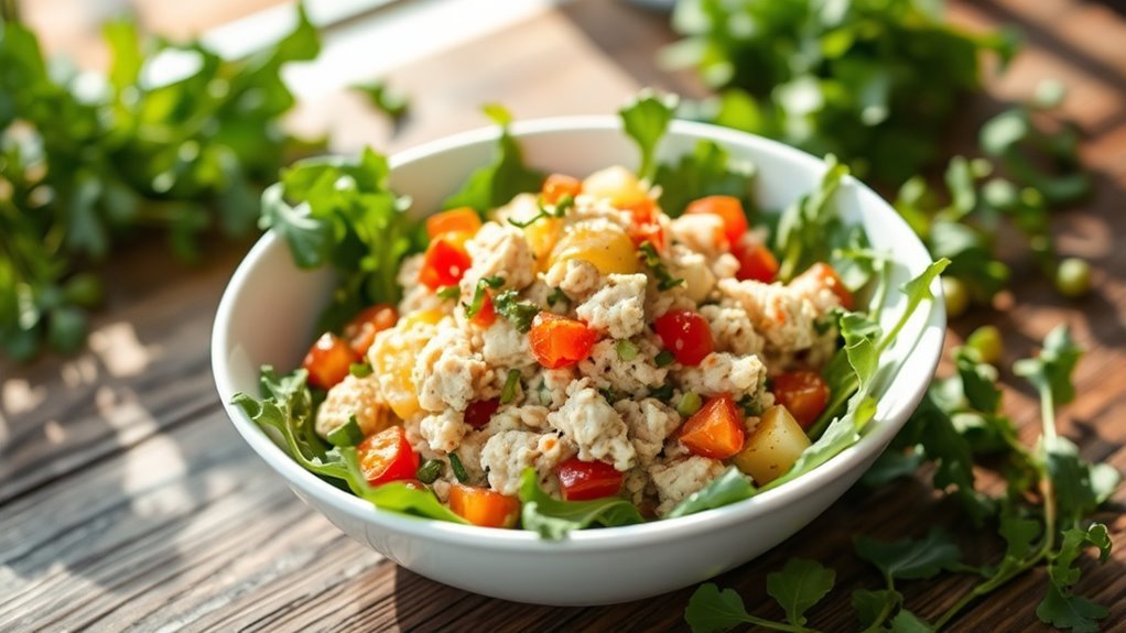 versatile and customizable tuna salad
