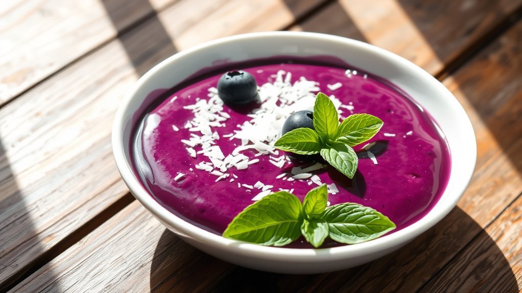 acai s low carbohydrate content