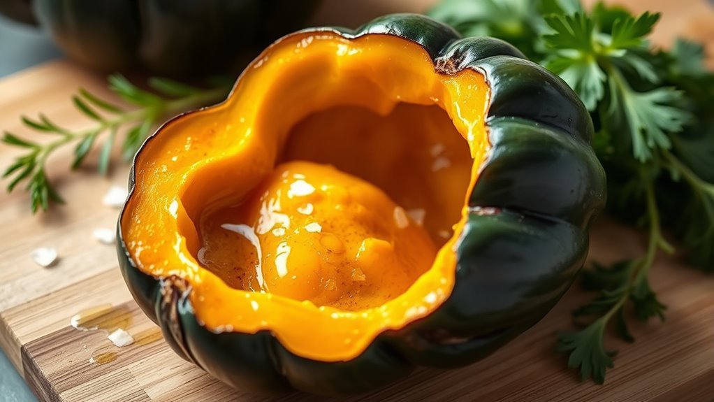acorn squash carbohydrate content