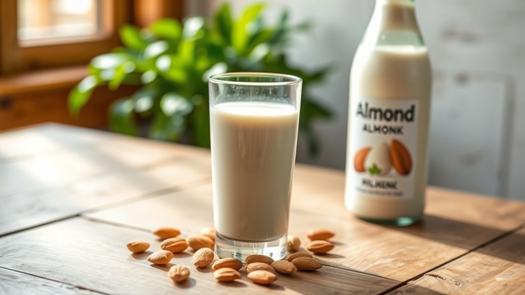 almond milk suitable keto