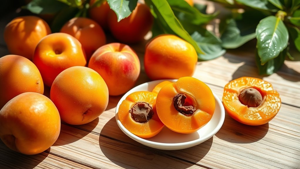 apricots carbohydrate content analysis