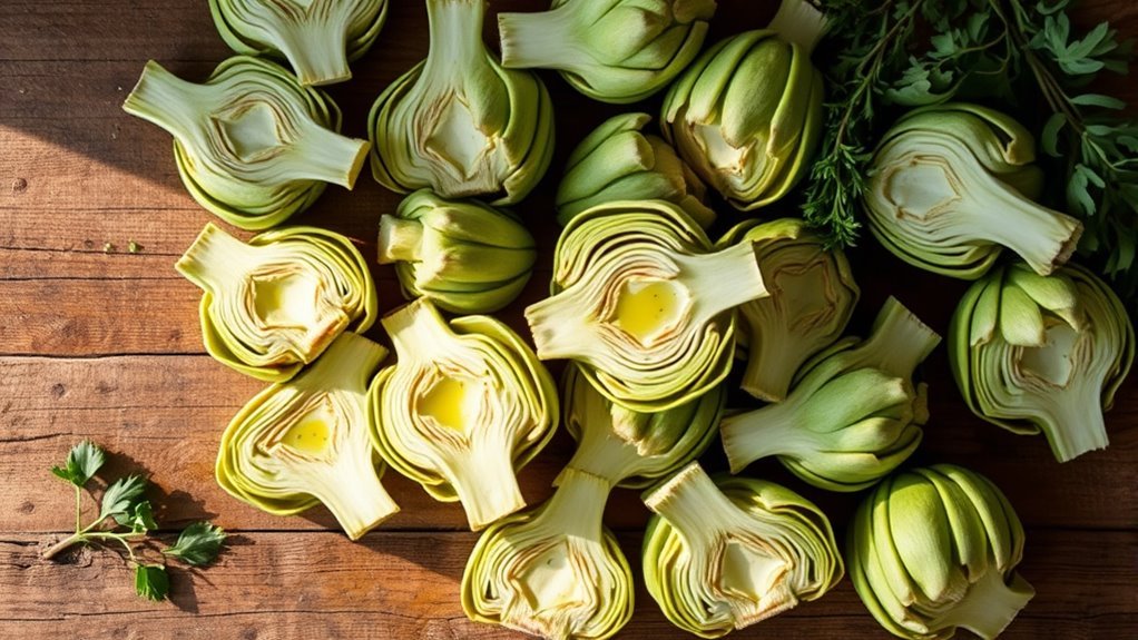 artichoke hearts and keto