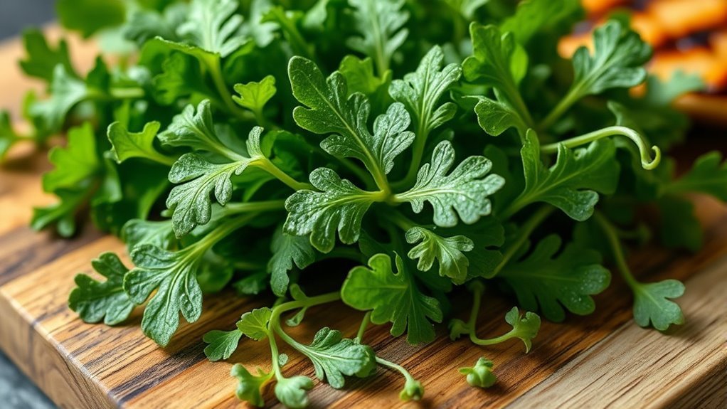arugula low carb keto option