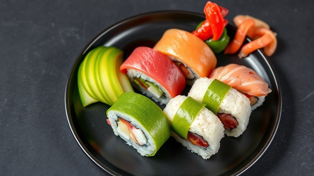 avoid high carb sushi ingredients