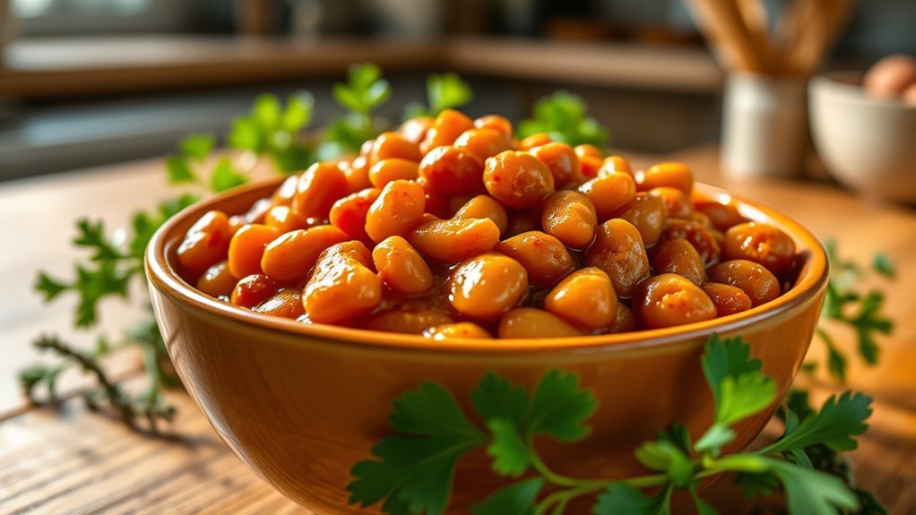 baked beans carbohydrate content
