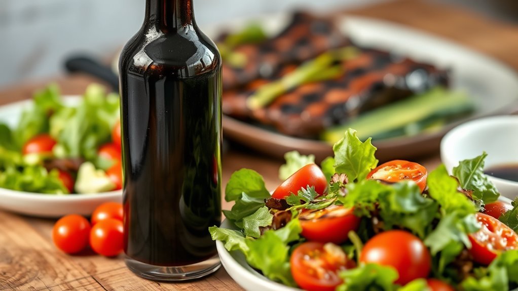 balsamic vinegar rich healthy flavor
