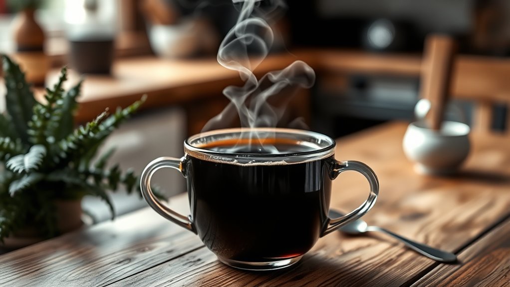 black coffee boosts metabolism