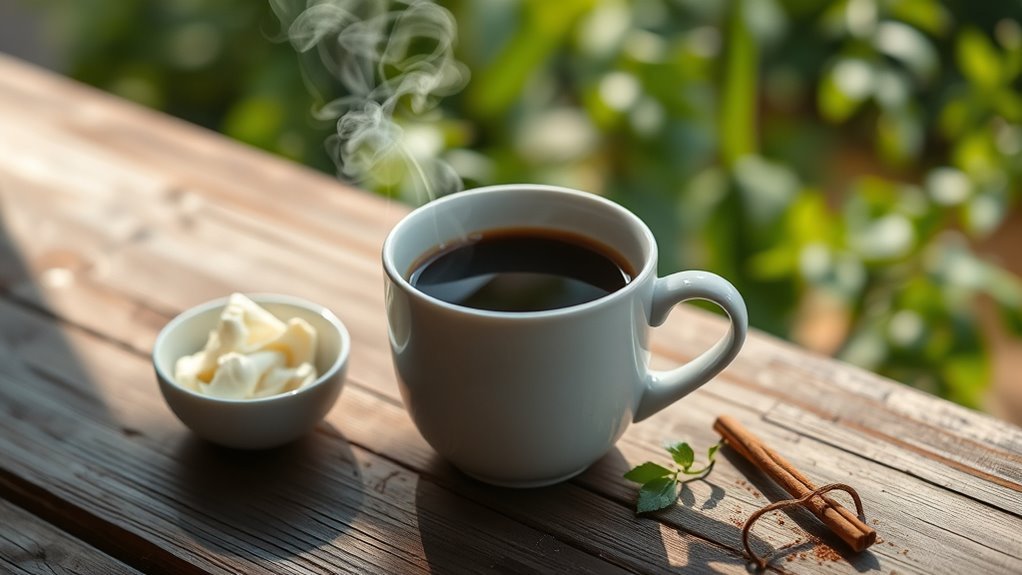 black coffee supports ketosis