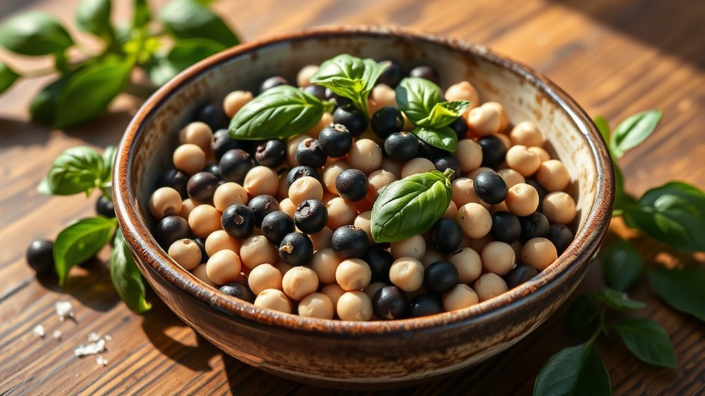 black eyed peas high carbs