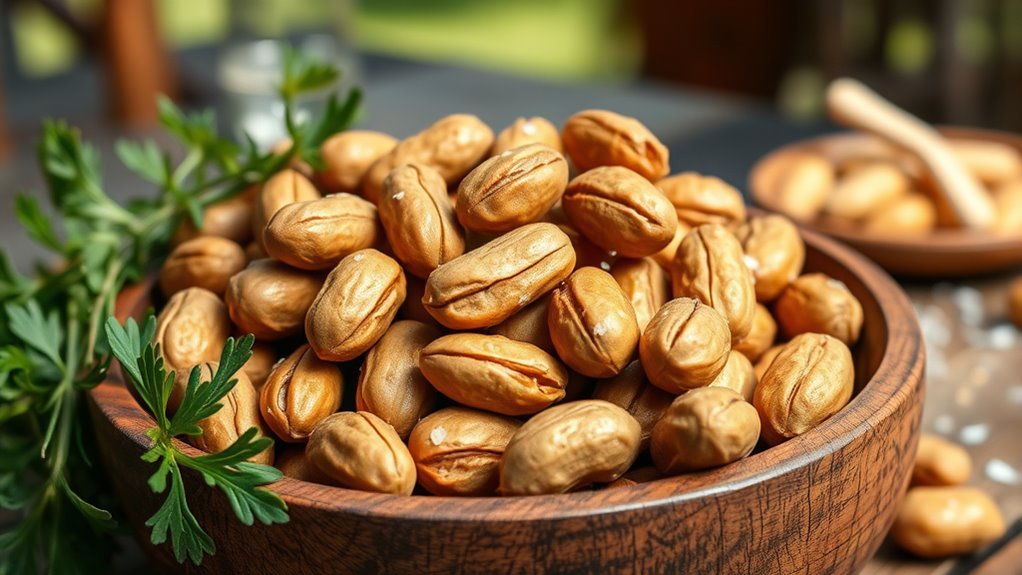 boiled peanuts compared to alternatives