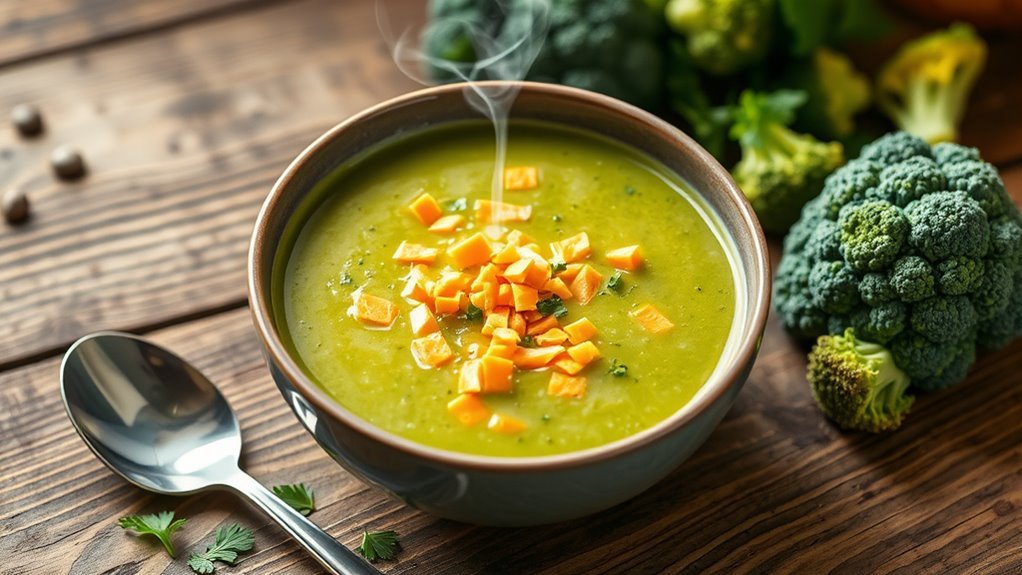broccoli cheddar soup carbohydrates