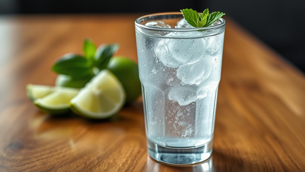 calorie free carbonated beverage option