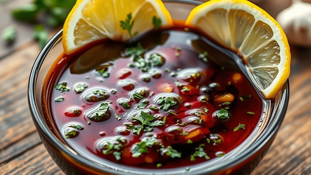 carb conscious vinaigrette choices