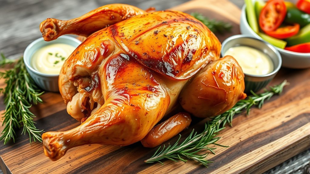 carb content in chicken