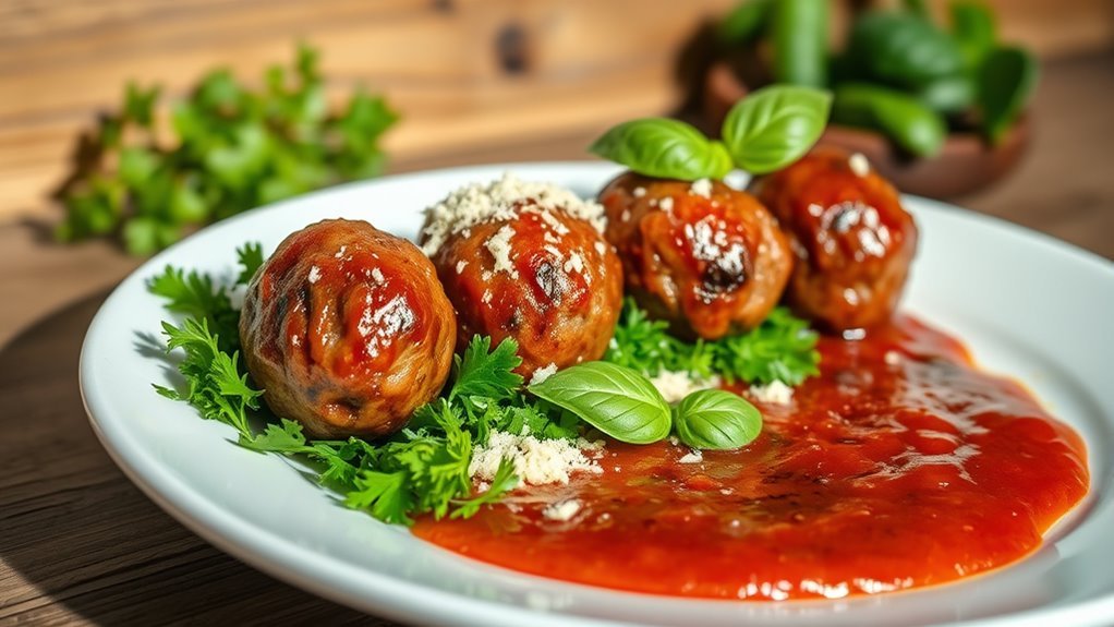 carb count in meatballs