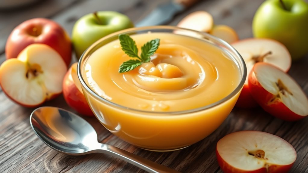 carbohydrate content in applesauce
