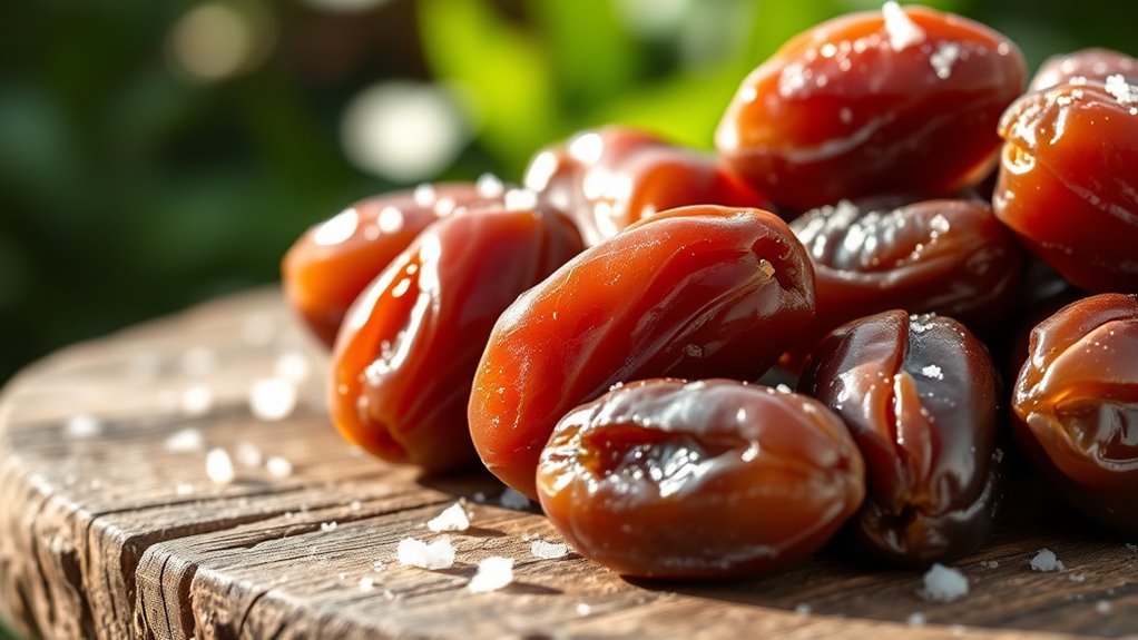 carbohydrate content in dates