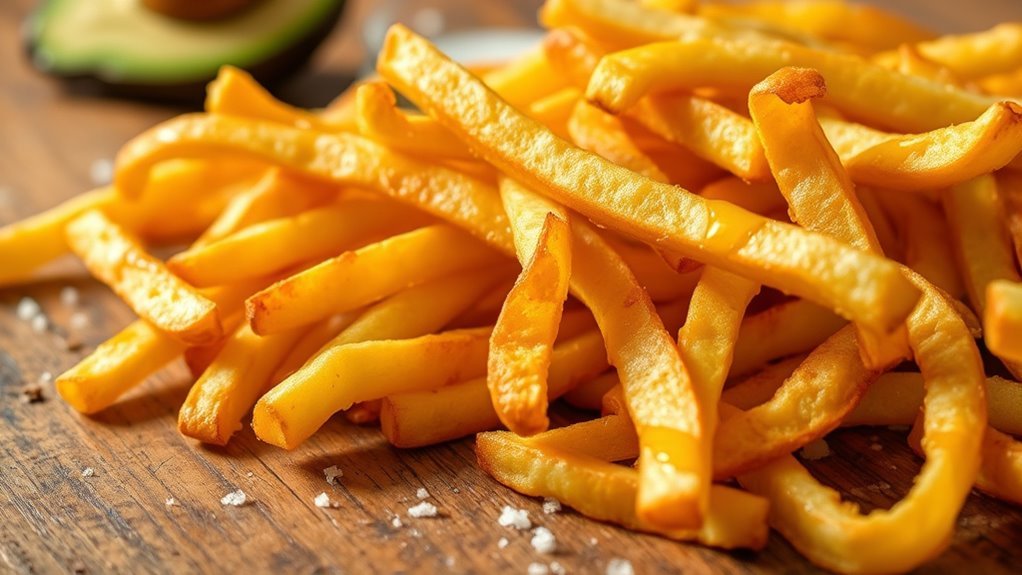 carbohydrate content in fries