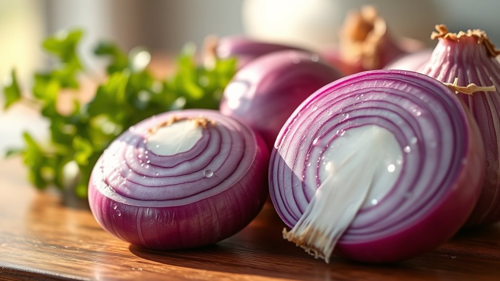 carbohydrate content in onions