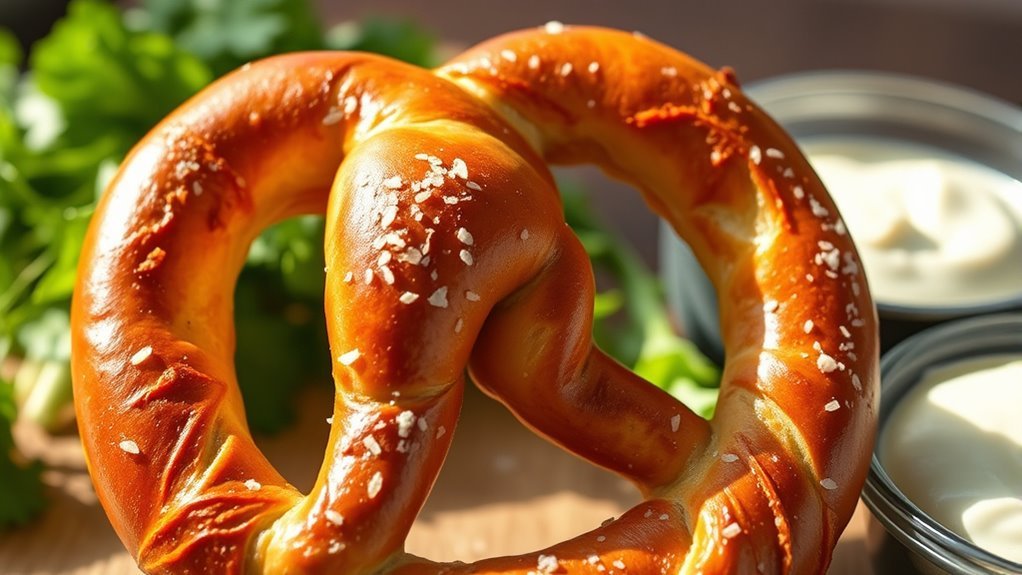 carbohydrate content in pretzels