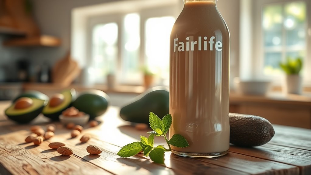 carbohydrate content in shakes