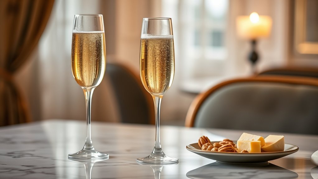 champagne carbohydrate content comparison