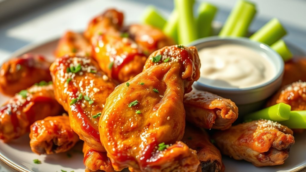 chicken wings are keto friendly