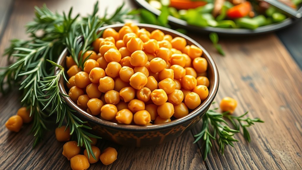 chickpeas nutrient rich high carbohydrates