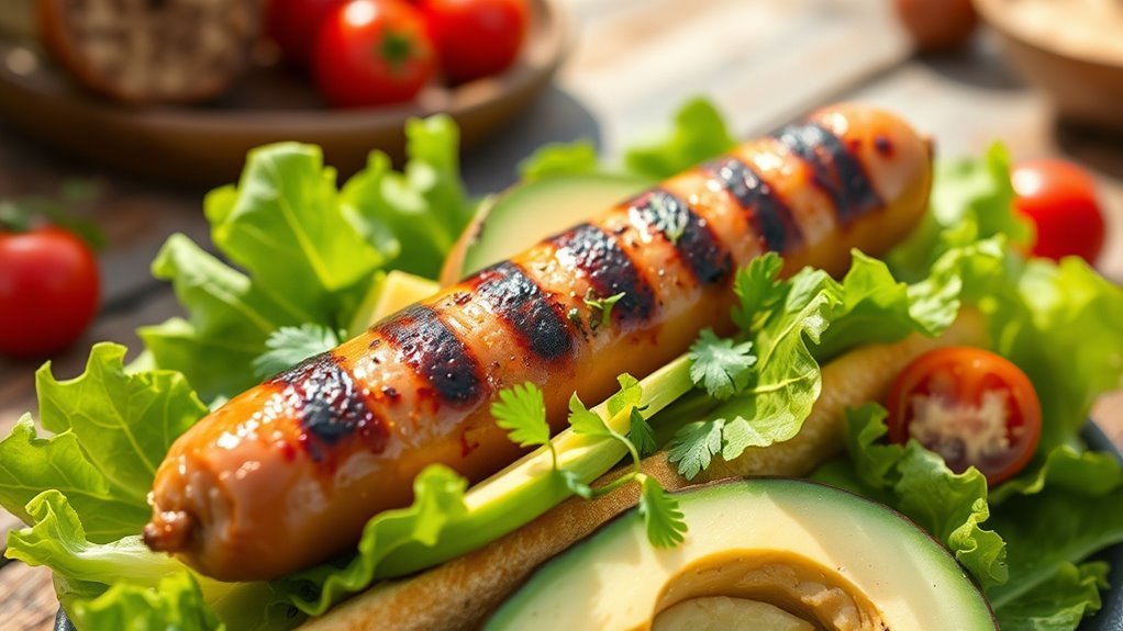 choose quality low carb hotdogs