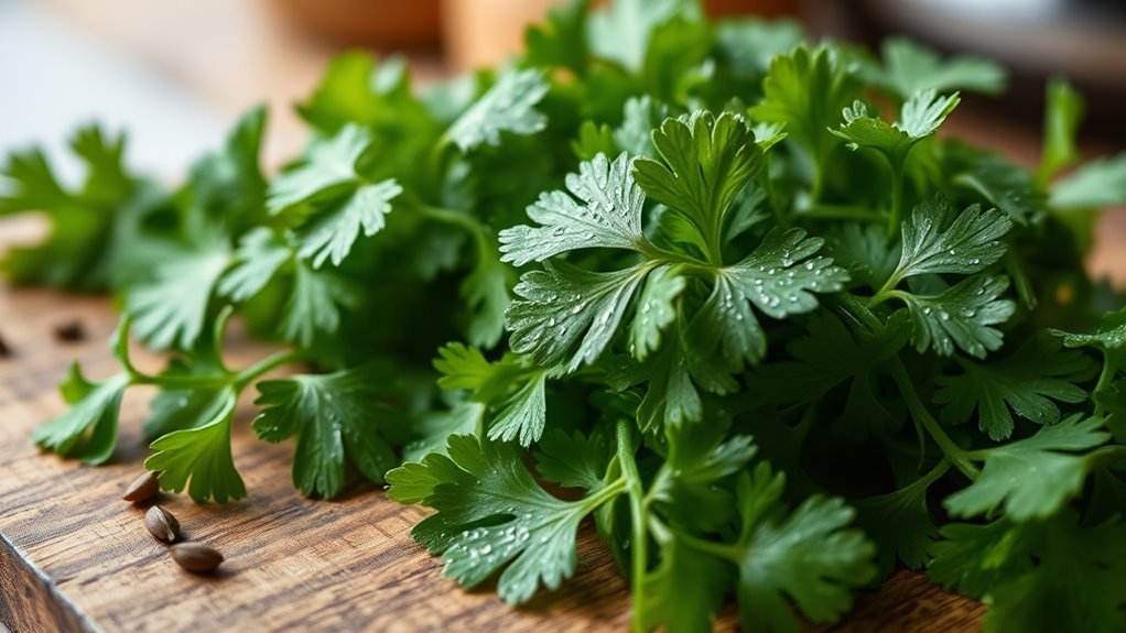 cilantro flavorful nutritious herb