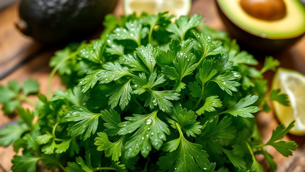 cilantro is keto friendly