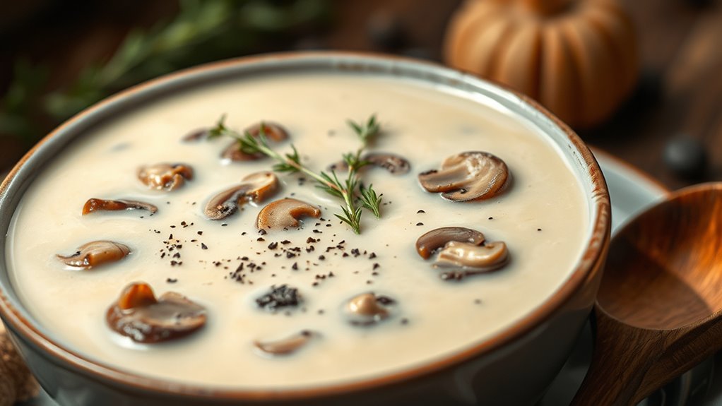 classic creamy mushroom soup
