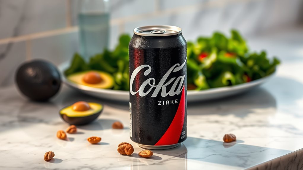 coke zero is keto friendly