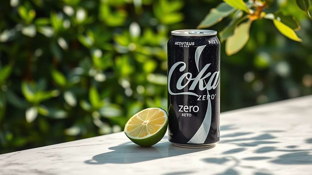 coke zero keto friendly beverage