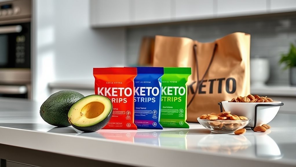 convenient online keto strips