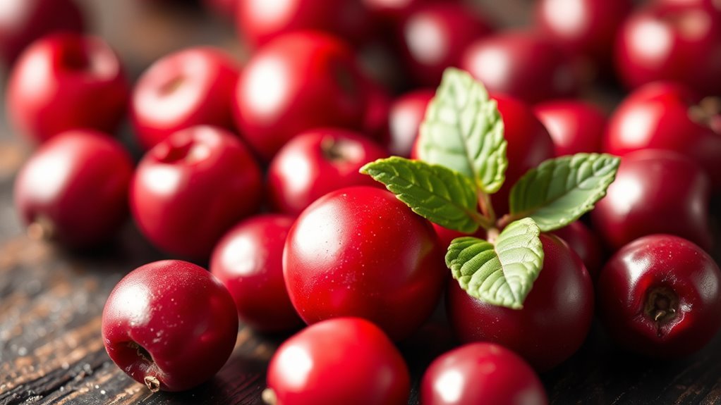 cranberries low calorie high fiber benefits