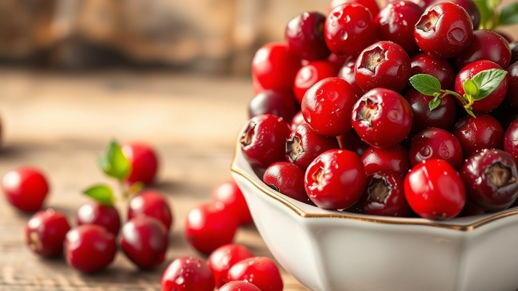 cranberries nutrient rich tart health