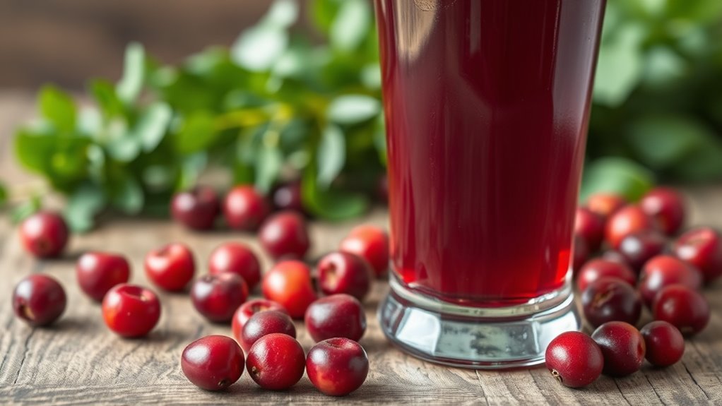 cranberry juice and keto