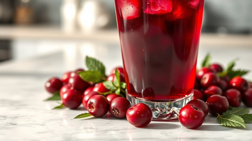 cranberry juice nutritional considerations
