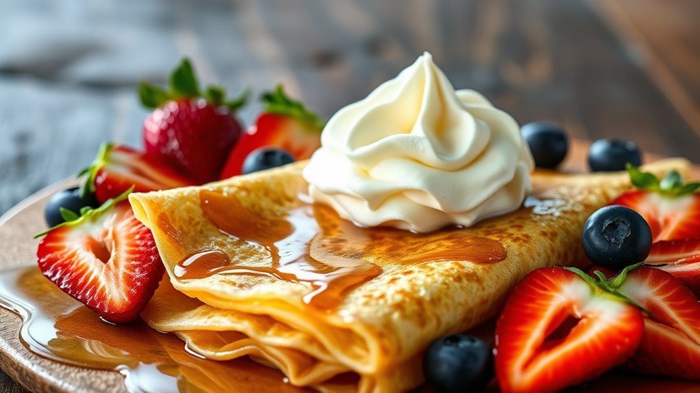 creative keto crepe fillings