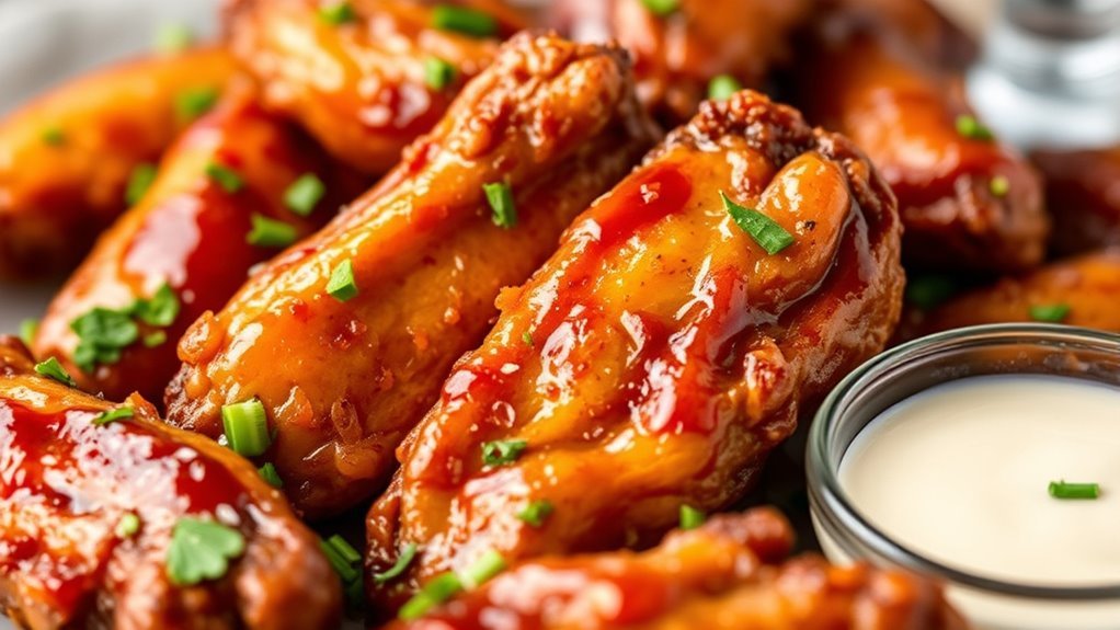 crispy keto chicken wings