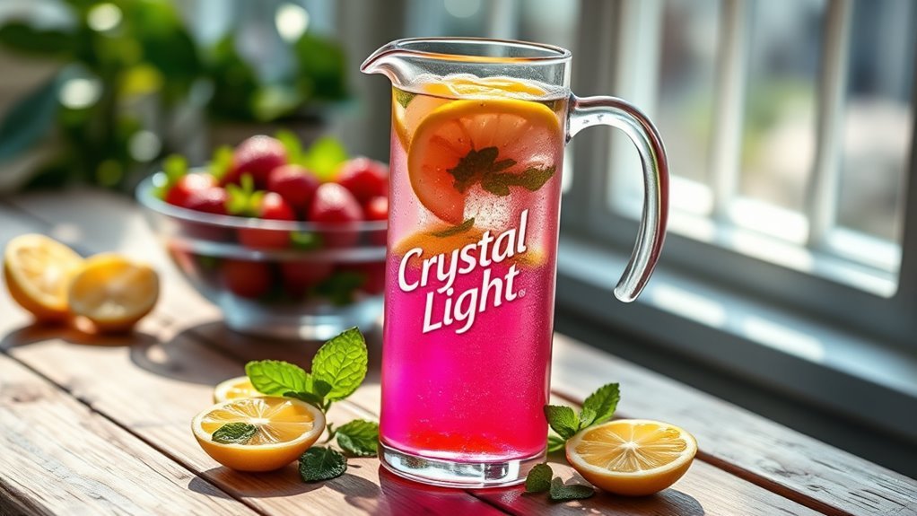 crystal light and keto